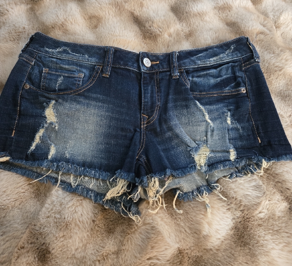 Distressed Denim Women's Shorts